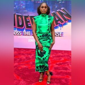 Johanna Ortiz Liviana “Nirvana” Tie Dye Dress | Boho Resort Maxi | Designer